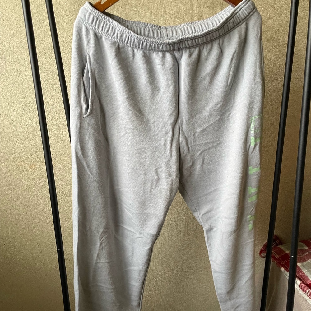 PINK Light Blue Sweatpants